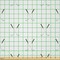 Ambesonne Golf Fabric by The Yard, Golf Clubs Motif Competition Recreation Outside Activity Sports Print, Decorative Satin Fabric for Home Textiles and Crafts, 5 Yards, White Grey